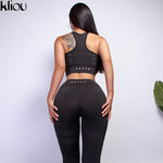 Two Piece Sexy Sporting Bra and Leggings