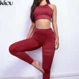 Two Piece Sexy Sporting Bra and Leggings