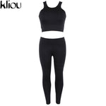 Two Piece Sexy Sporting Bra and Leggings
