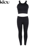 Two Piece Sexy Sporting Bra and Leggings